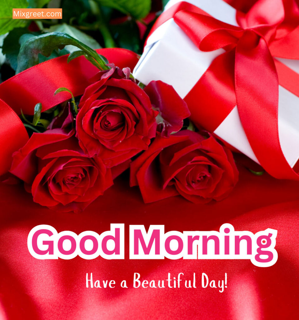 Good Morning Rose Flower Wishes