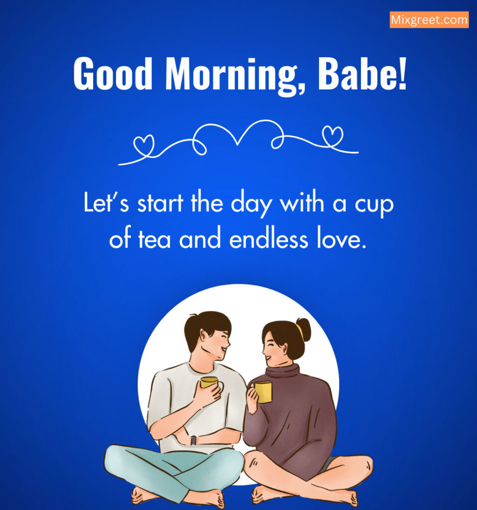 Beautiful Couple With Good Morning Love Images