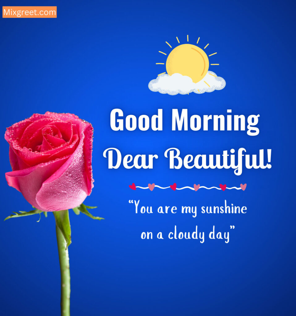 Roses With Good Morning Quotes for Lover