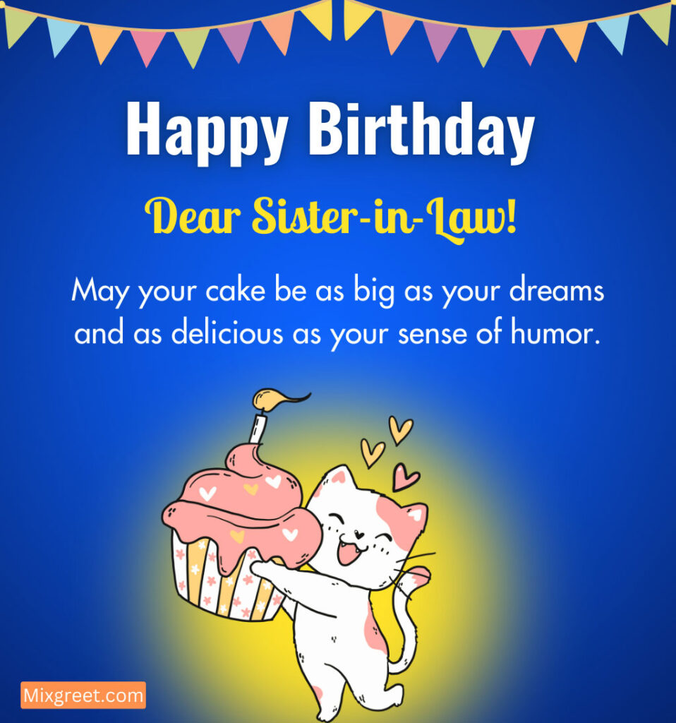 Funny Birthday Quotes for Sister in law