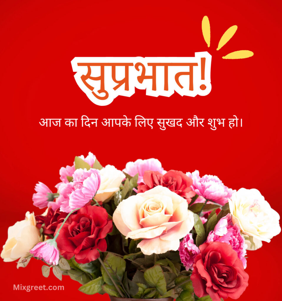 Suprabhat Images with flowers