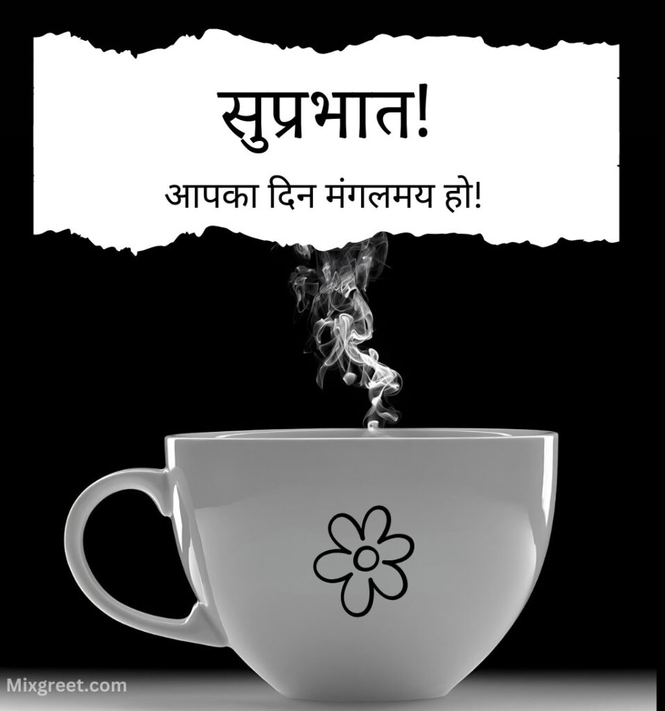 Suprabhat Quotes with chai