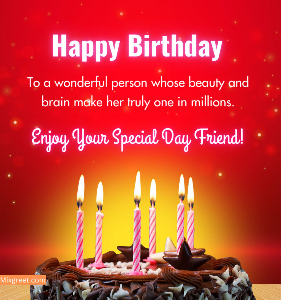 Special Birthday Wishes for Sweet Female Friend