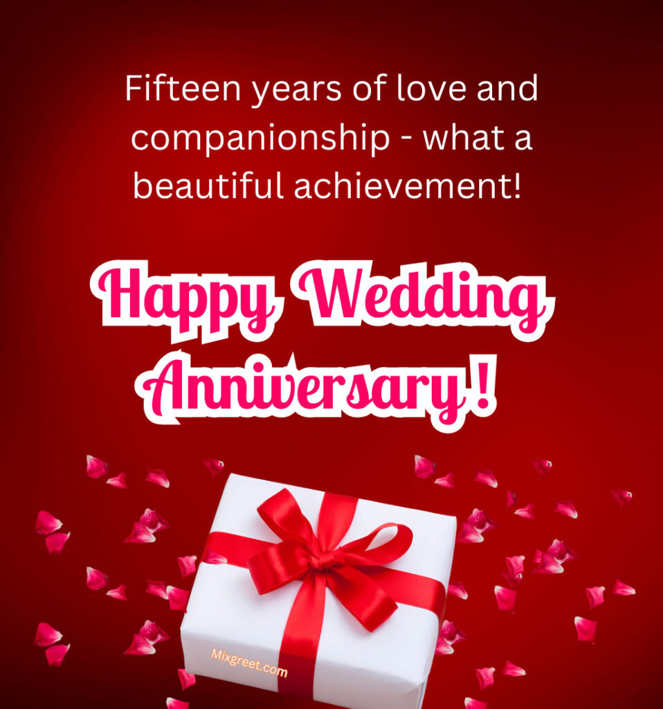 Happy Wedding Anniversary for Friend with Gifts and Touching Quotes