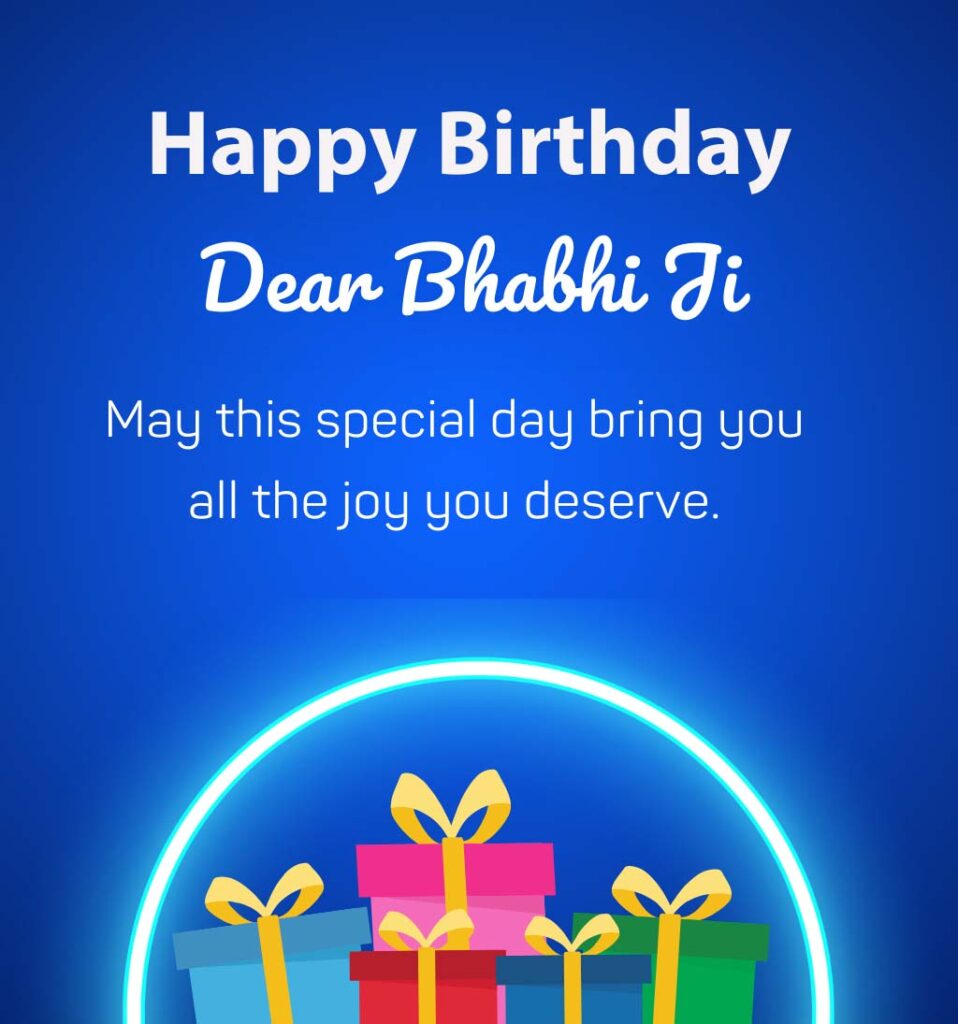 Happy Birthday Quotes for Bhabhi Ji in English