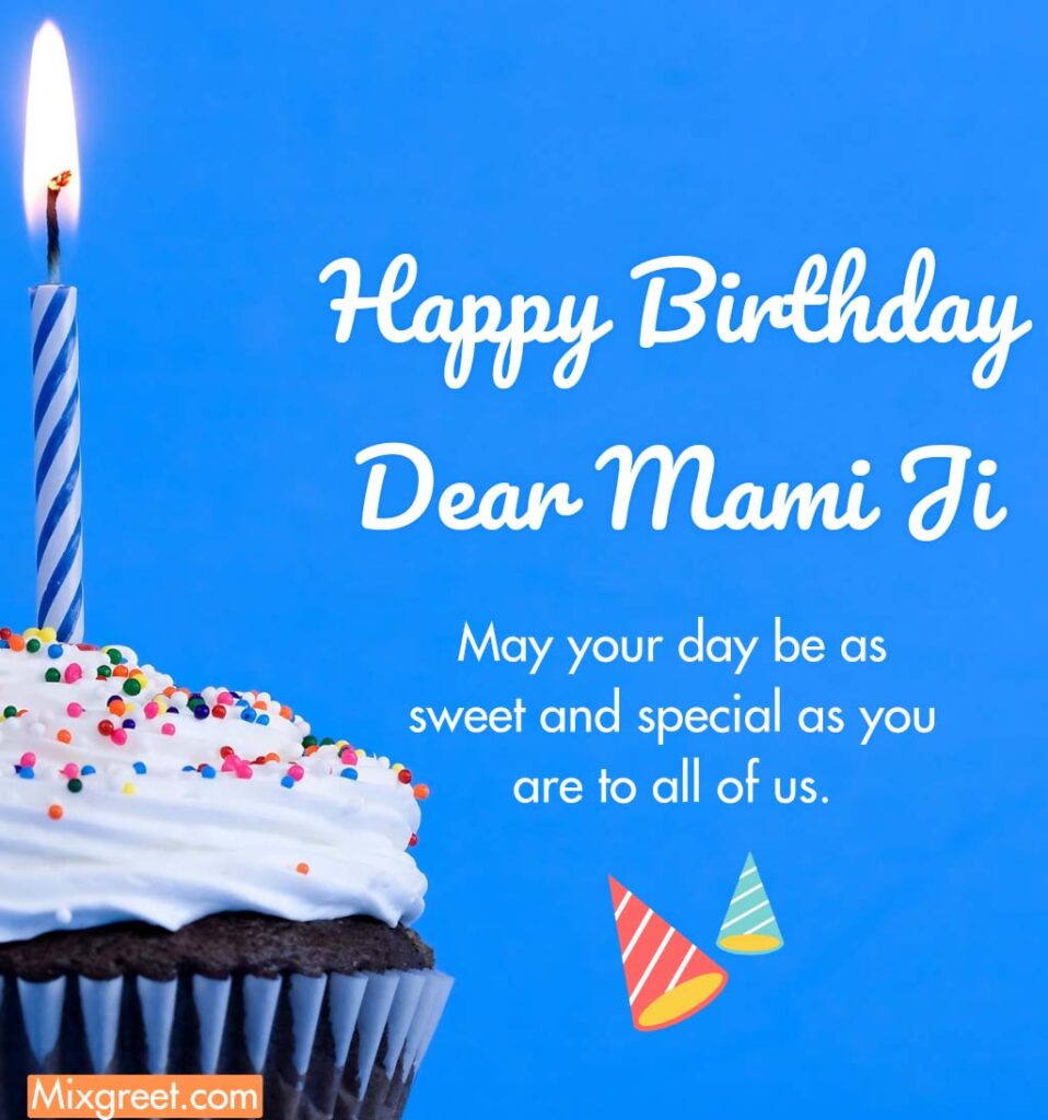 Birthday Quotes Images for Mami Ji