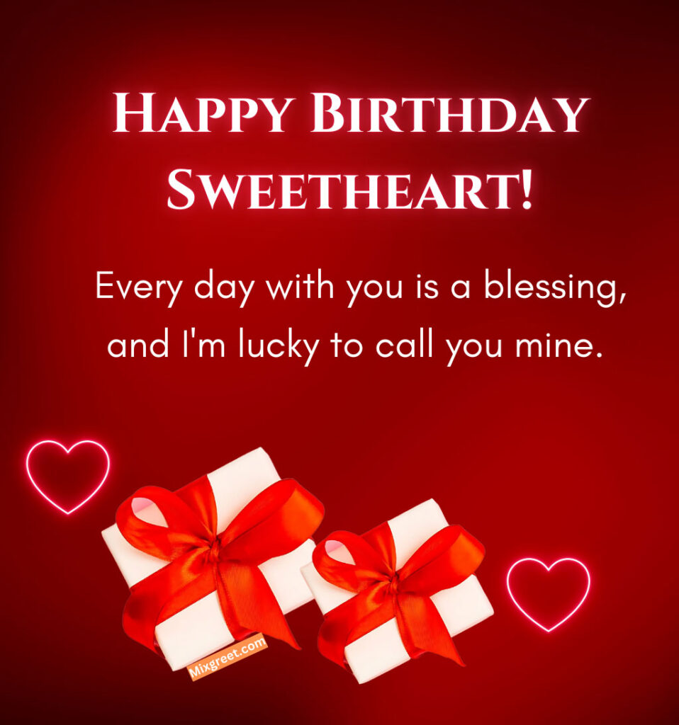 Happy Birthday Wishes for Sweetheart Boyfriend