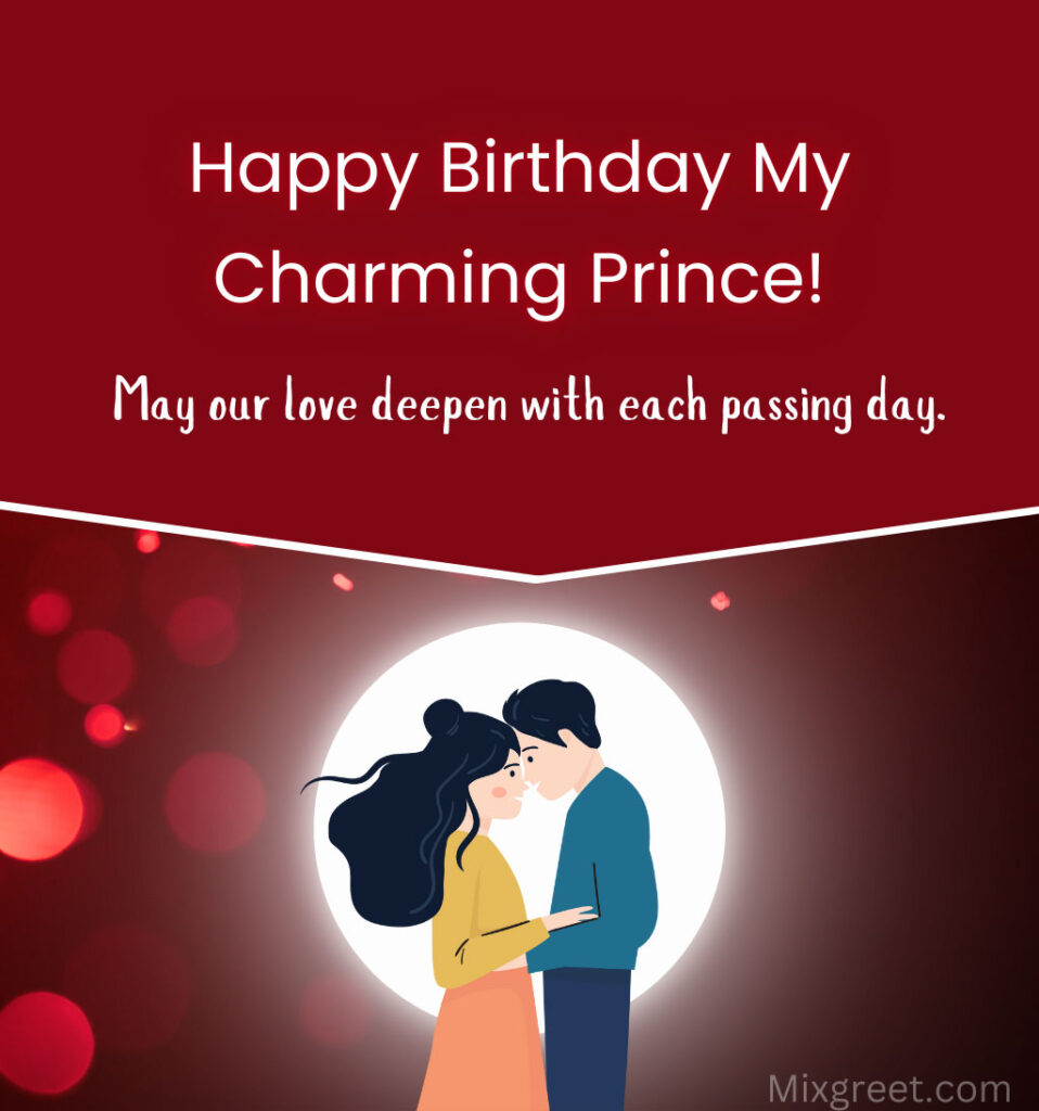 Romantic Happy Birthday Boyfriend greetings Images