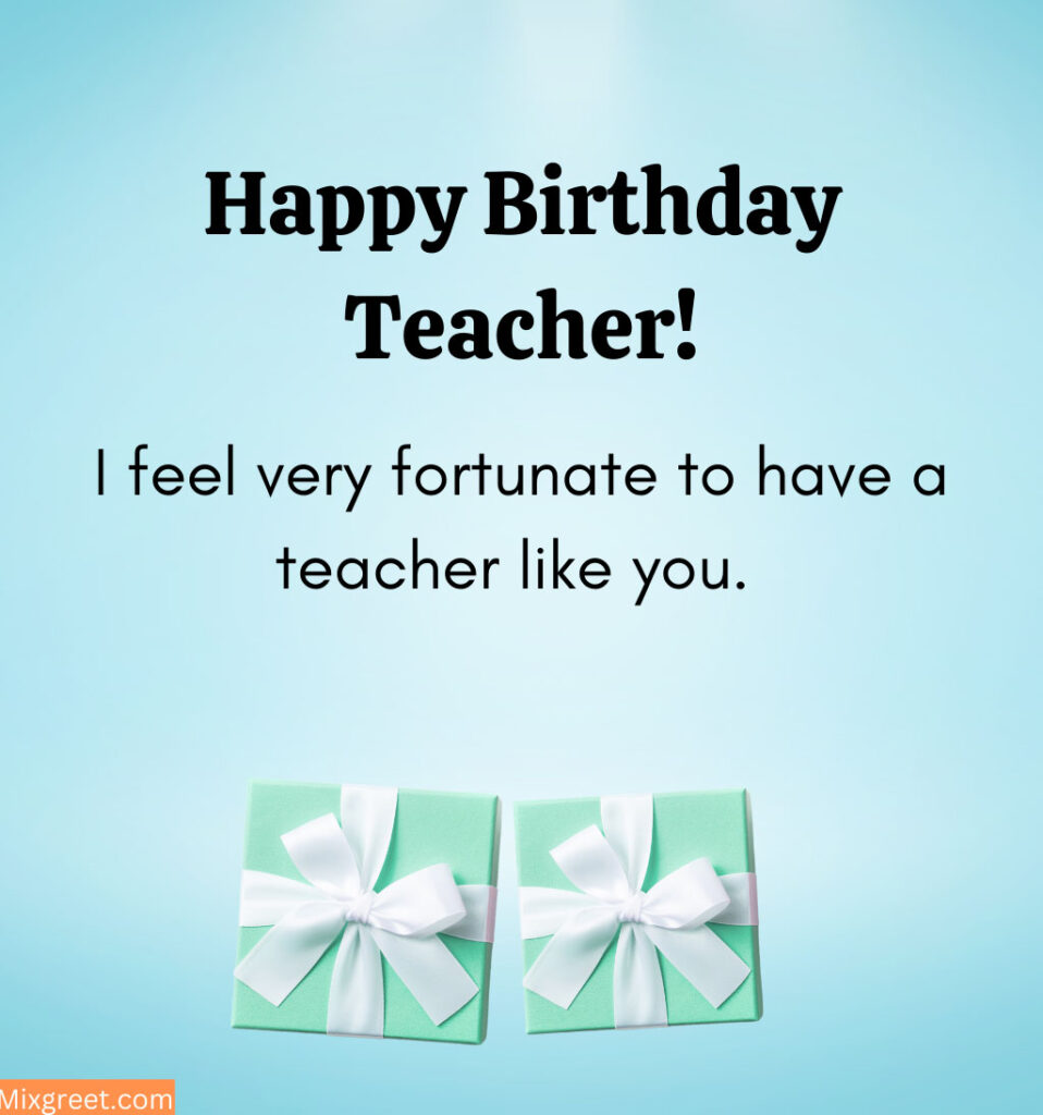 Birthday Wishes Images for Sir Teacher