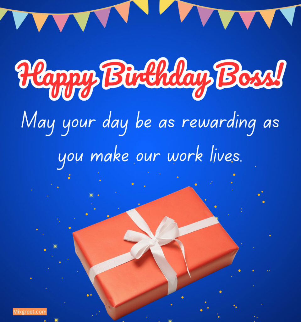 Birthday Wishes for CEO Boss