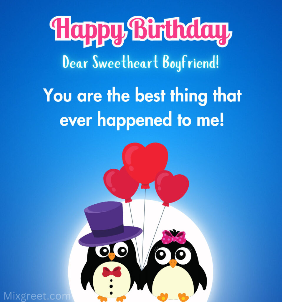 Romantic Happy Birthday My Love Images for Boyfriend