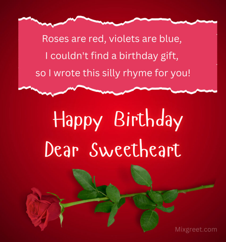 Birthday Poem Images for Boyfriend 