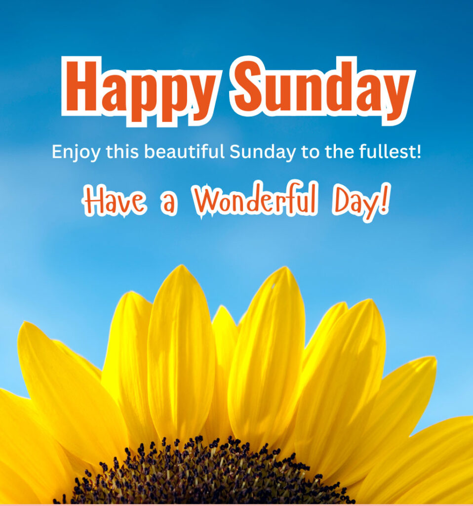 Happy Sunday Quotes Images