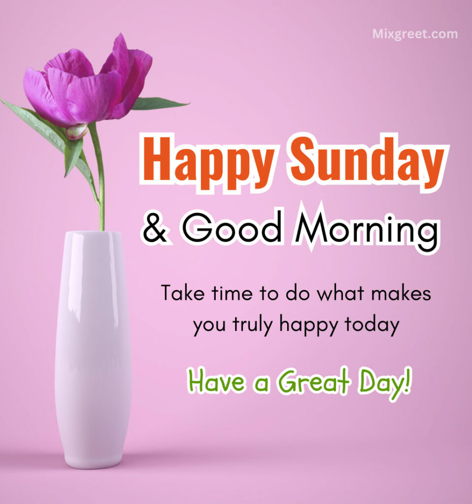 Happy Sunday Good Morning Images