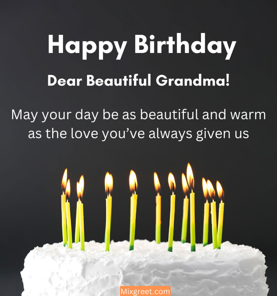 Happy Birthday Images for Grandmother