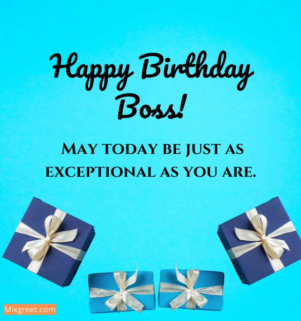 Birthday Wishes for CEO Boss