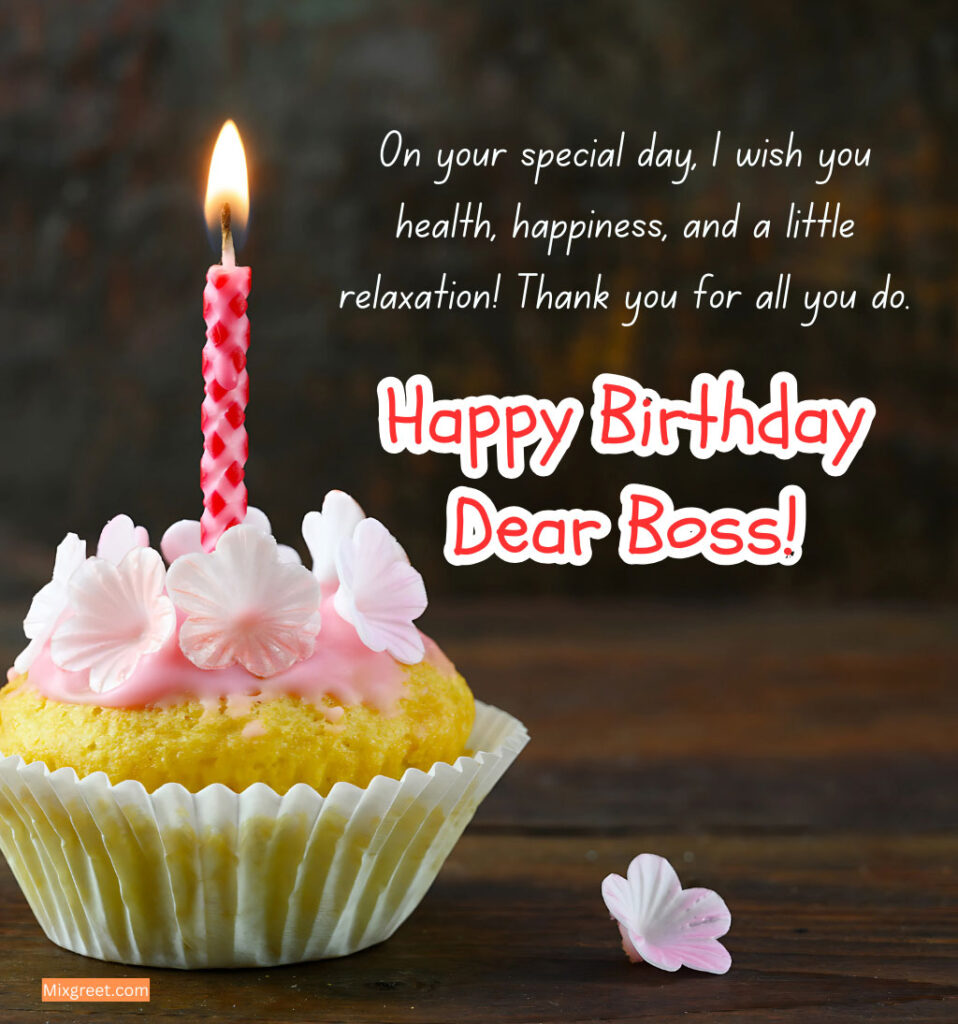 Happy Birthday Images for Boss