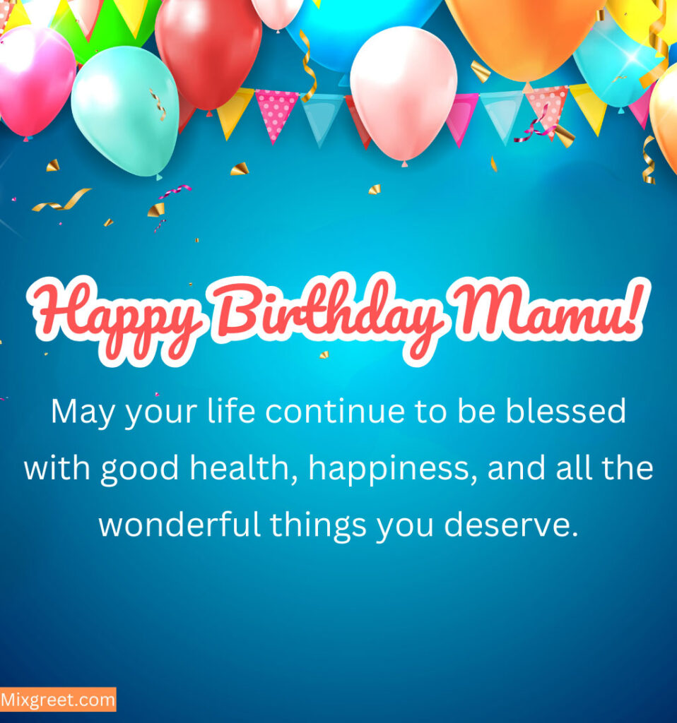 Birthday Quotes for mama ji