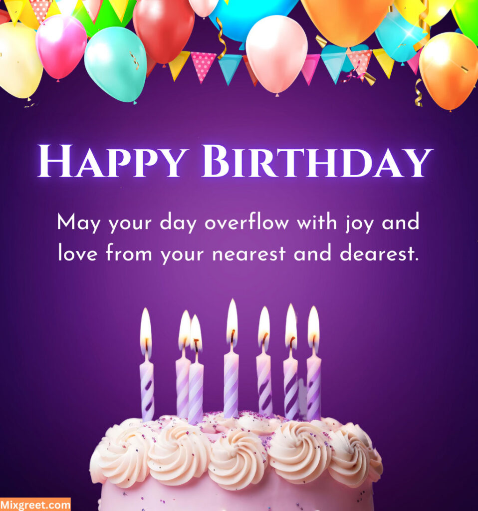 Happy Birthday Images with Cake background