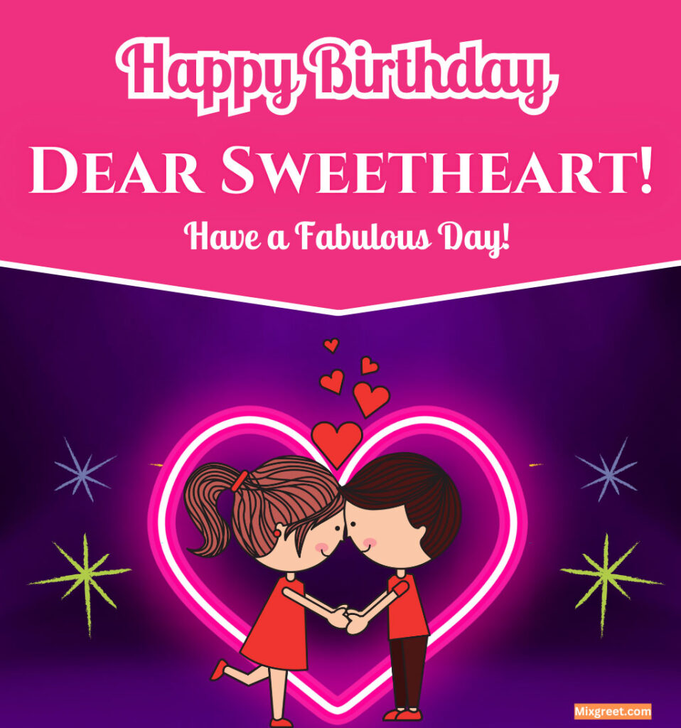 Happy Birthday Sweetheart Images