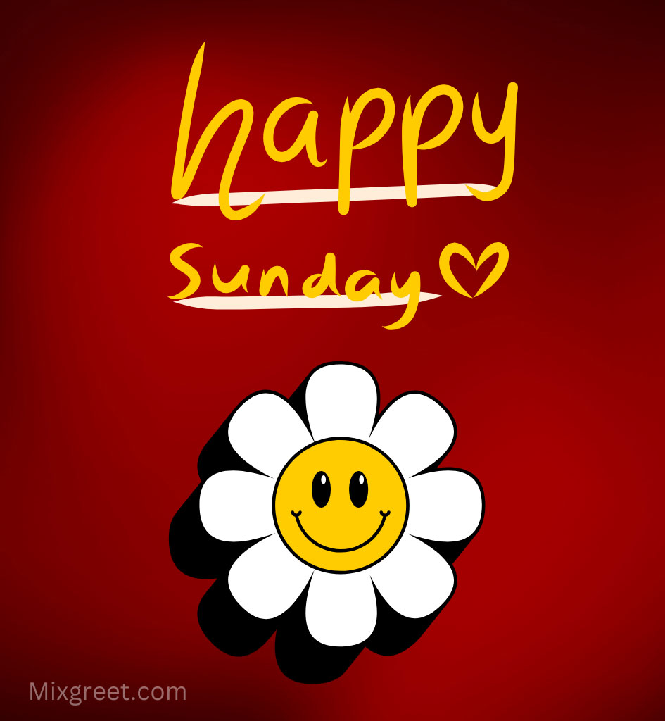 Happy Sunday Images With Smile