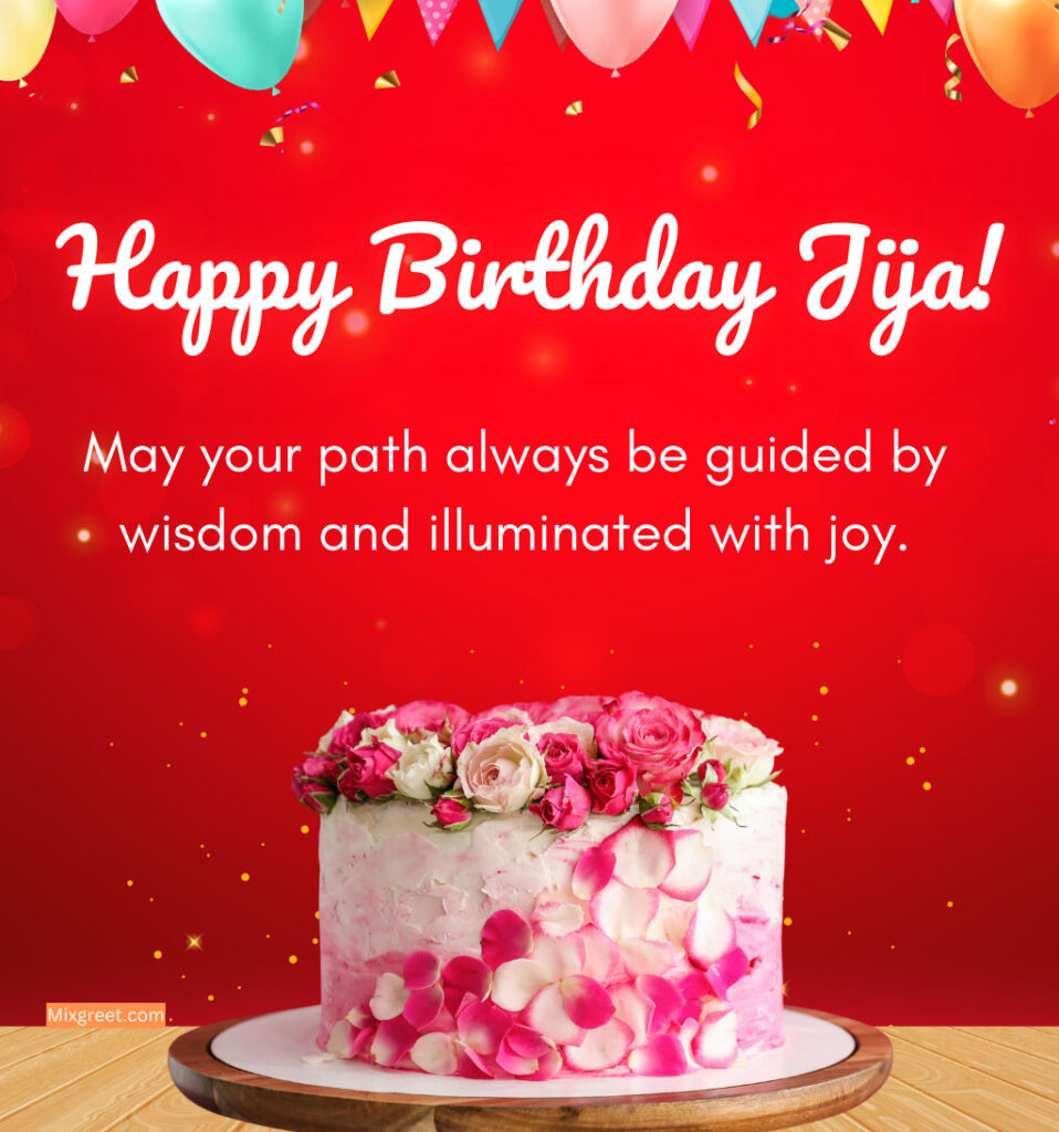 Happy birthday Jija ji Wishes With cake