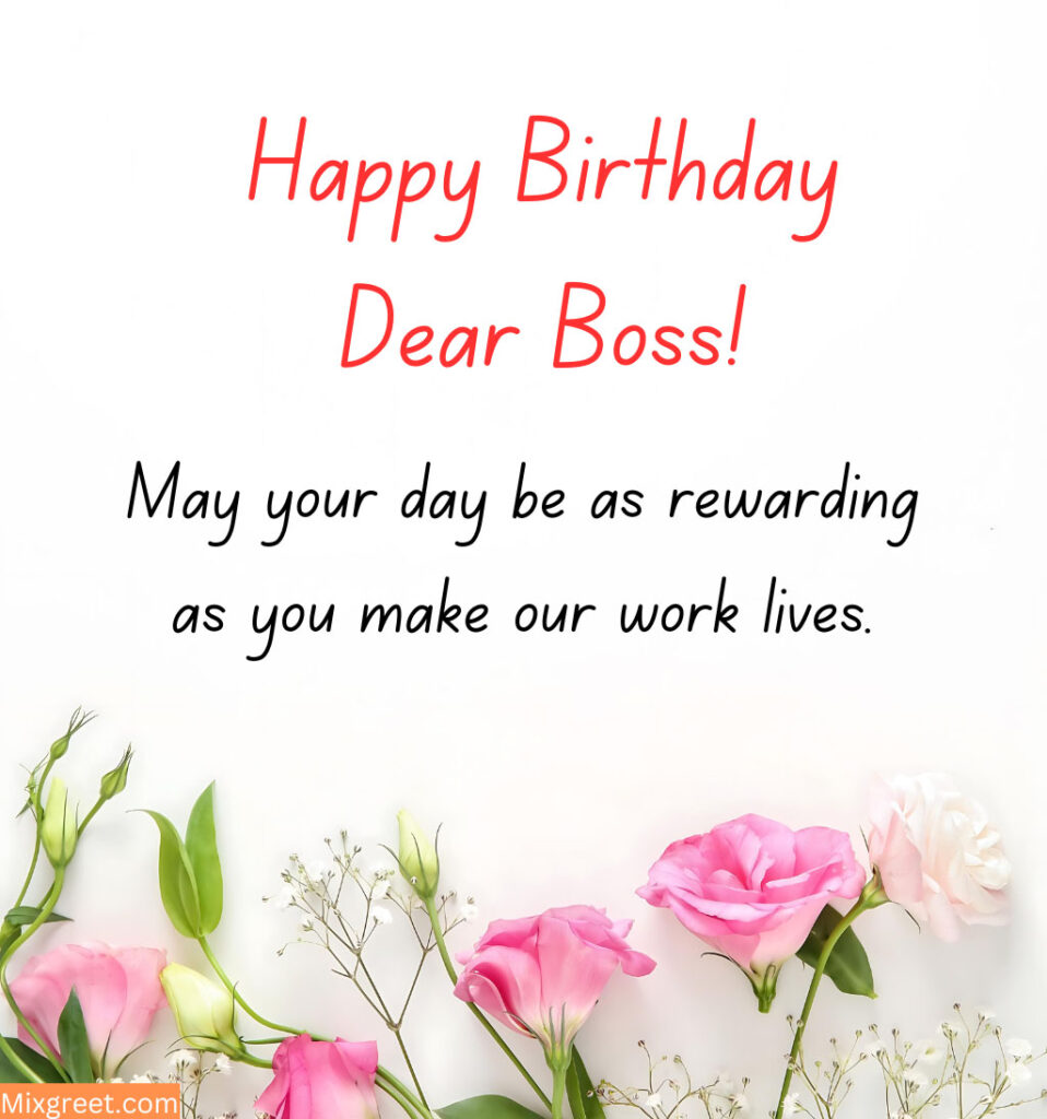 Birthday Quotes for Boss with Inspiring Words