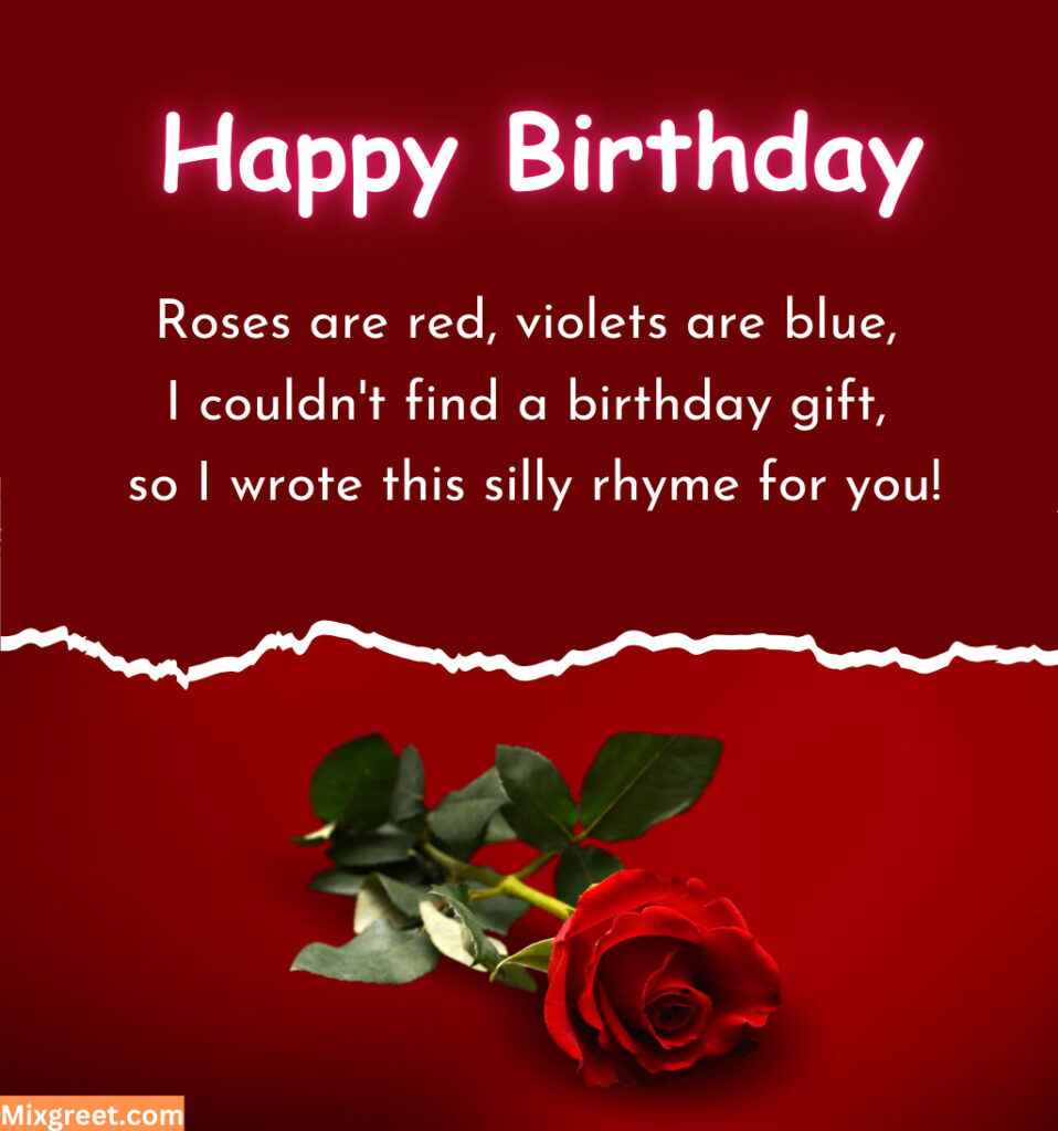 Love Happy Birthday Images with rose