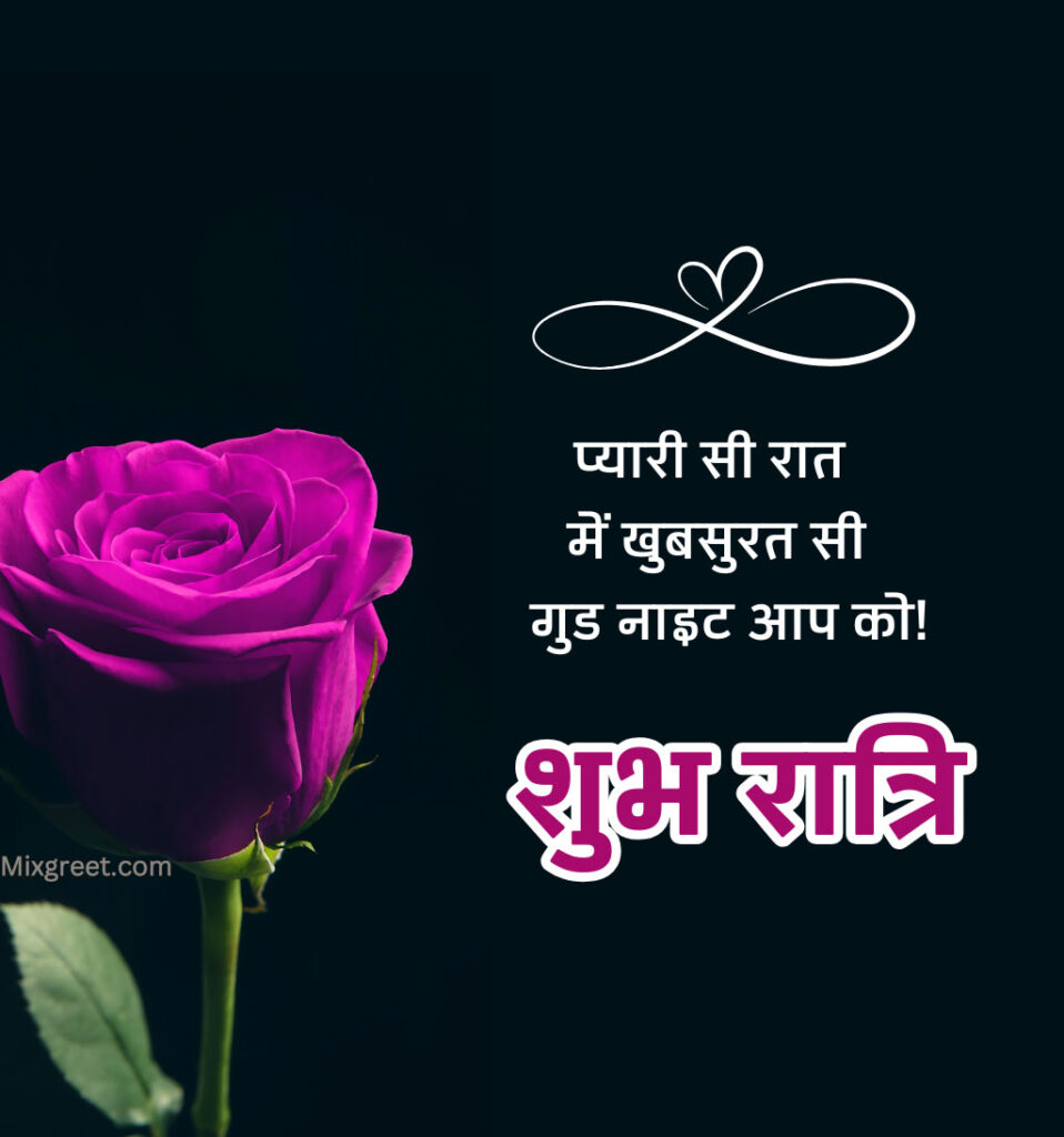 Shubh Ratri Good Night Hindi Images for love