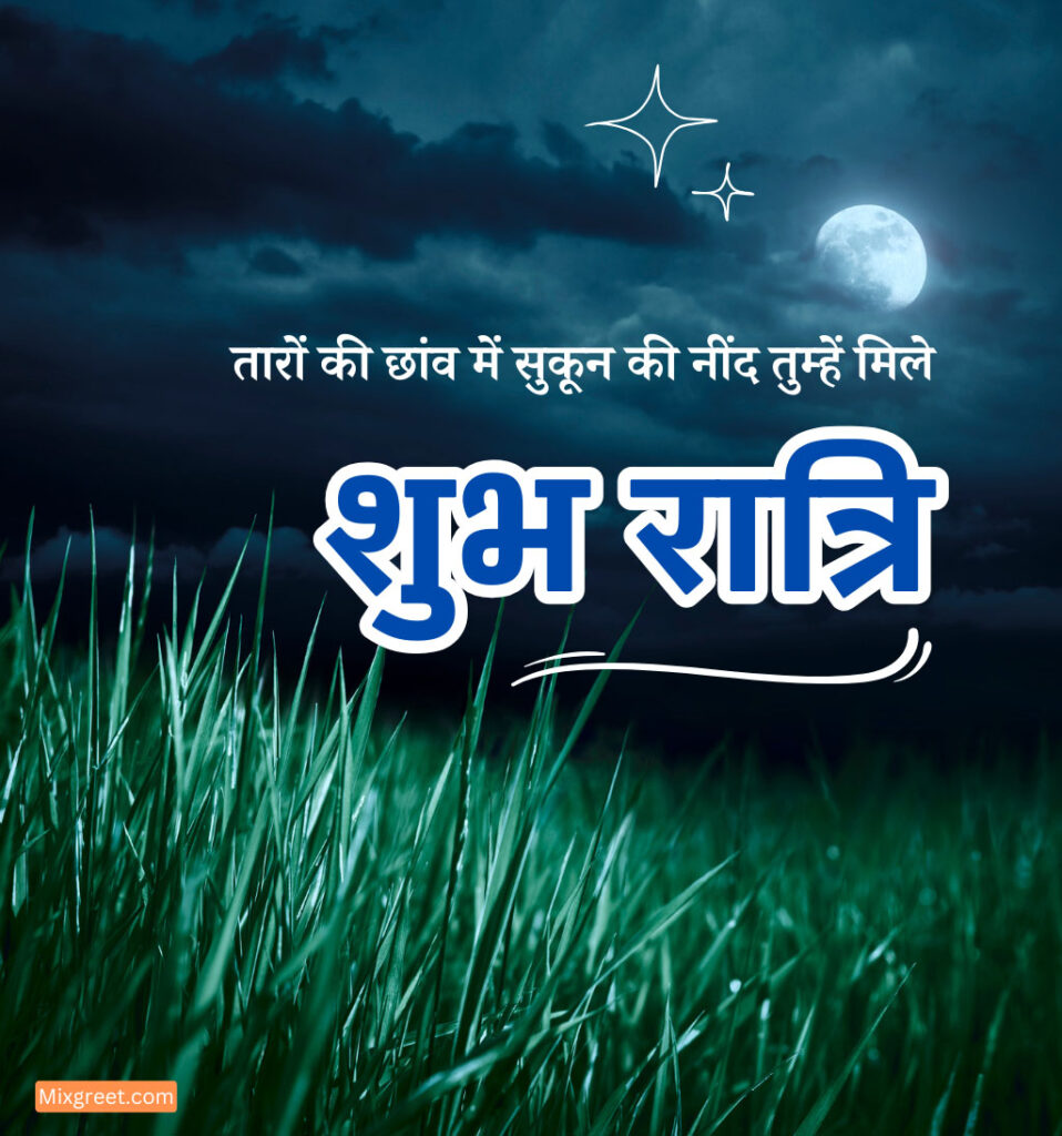 Shubh Ratri Good Night Hindi Images